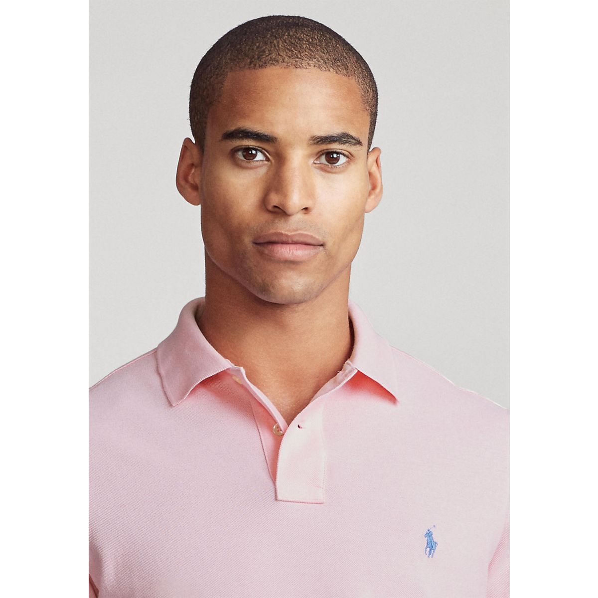 Custom Slim Fit Mesh Polo - 3