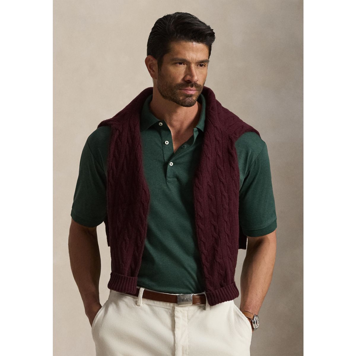 Big & Tall Soft Cotton Polo Shirt - 1