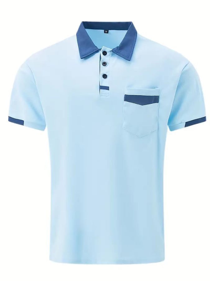 Camisa polo de moda casual para hombre