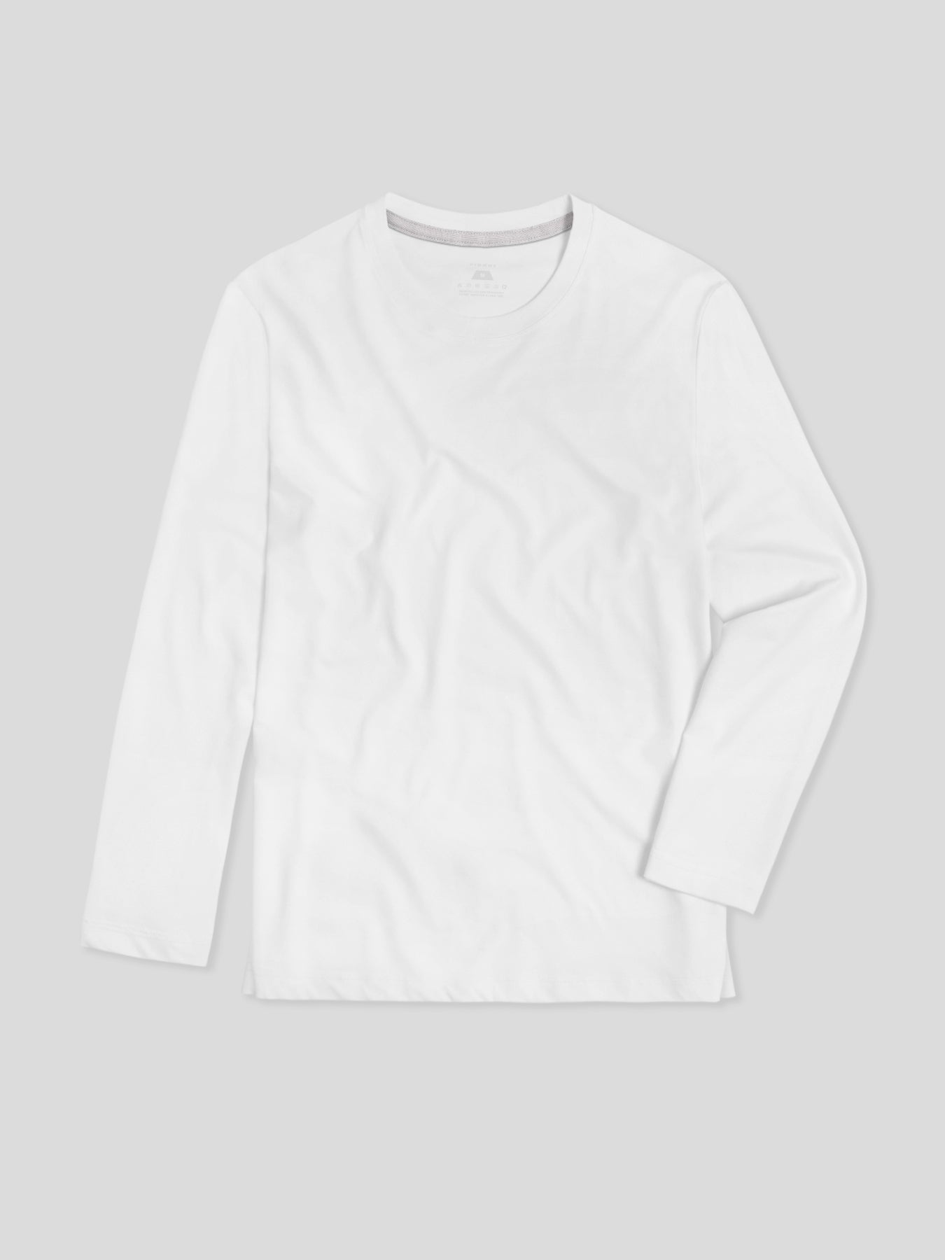 CloudWear 2.0 Split-Hem de manga larga Tee: de corte entallado