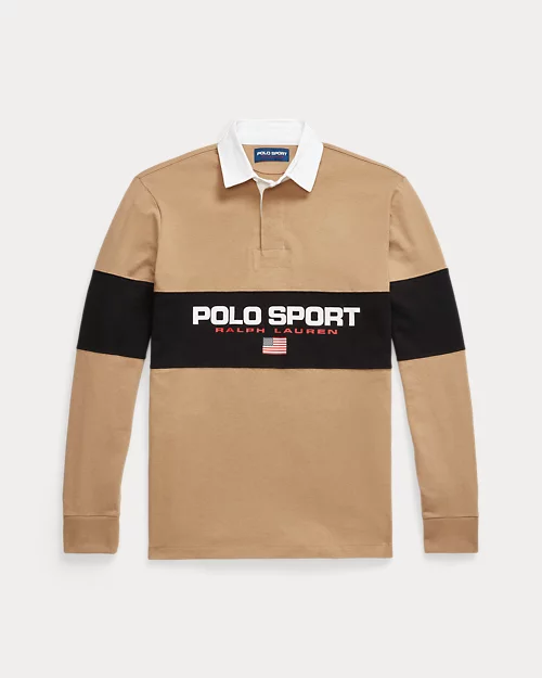 Camisa de rugby deportiva tipo polo de corte clásico para hombre - vista 2
