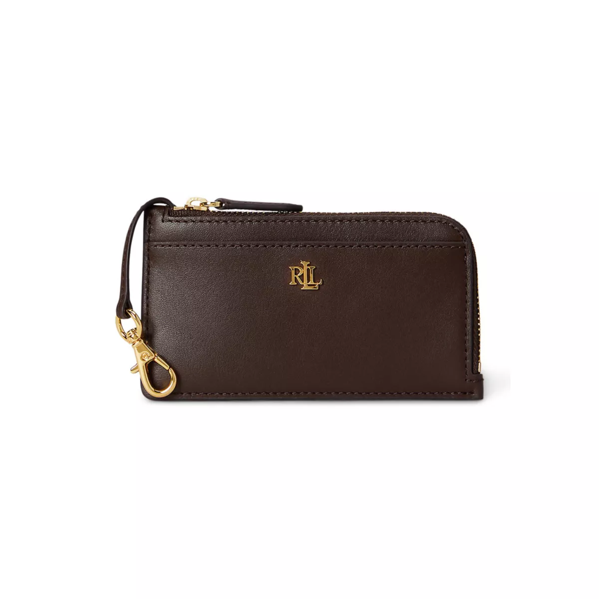 Leather L-Zip Card Case - 1