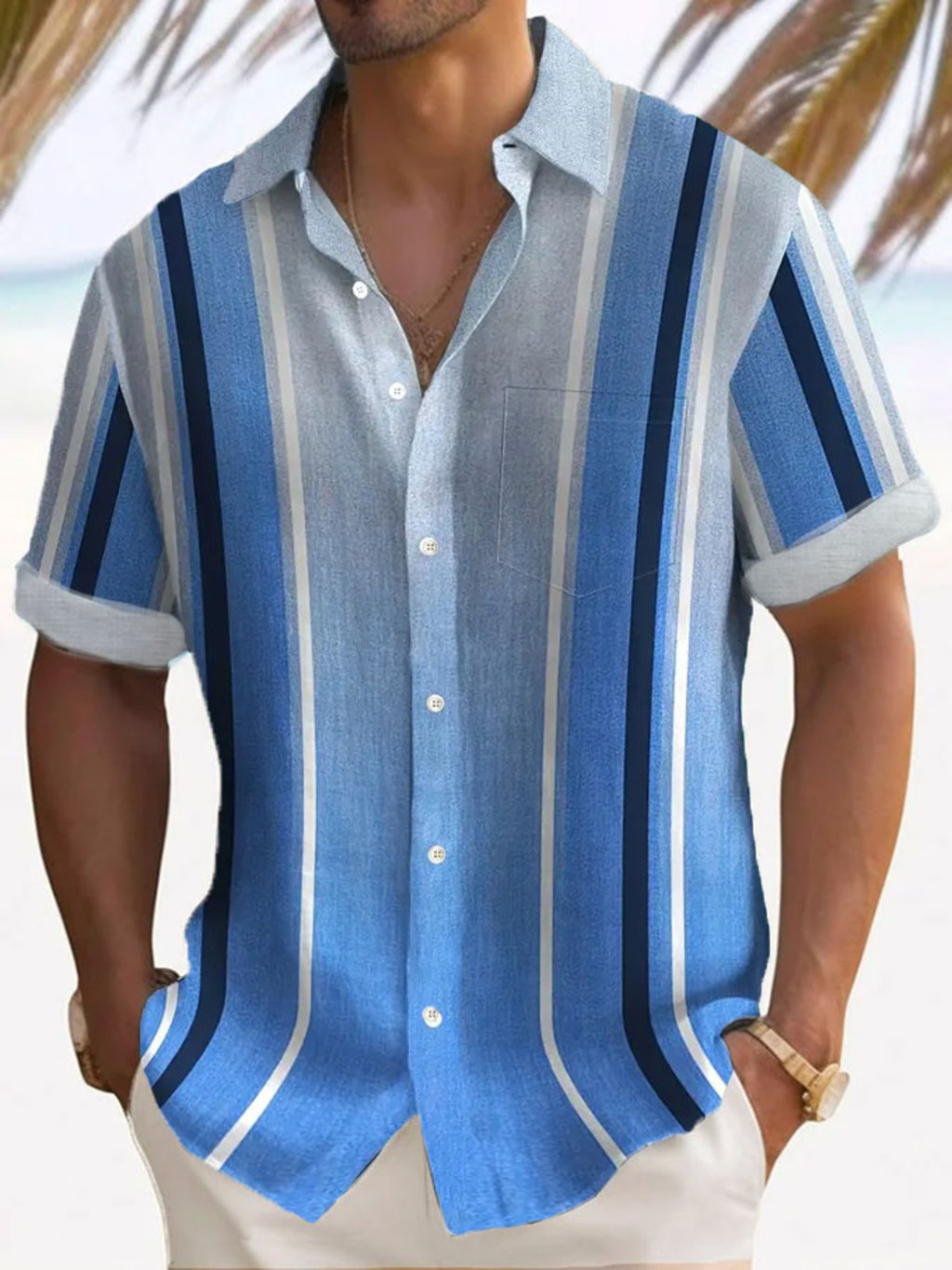 Resort Style Princamiseta para hombre