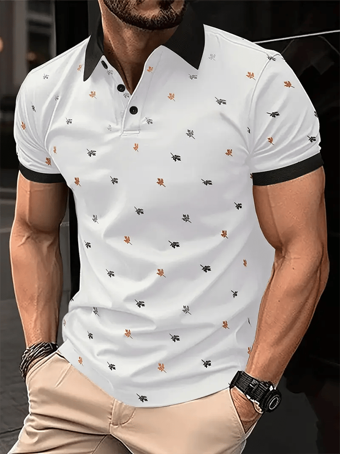 Camisa polo de modaable And Versatile ejecutivo casual para hombre