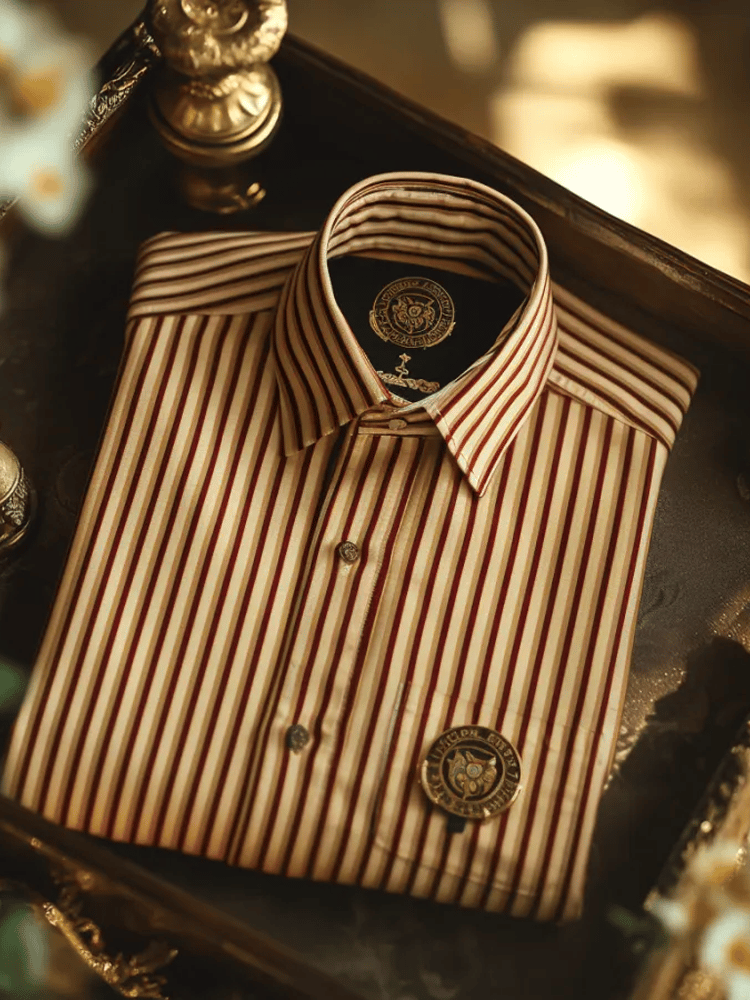 Camisa de lujo ejecutivo de manga larga para hombre