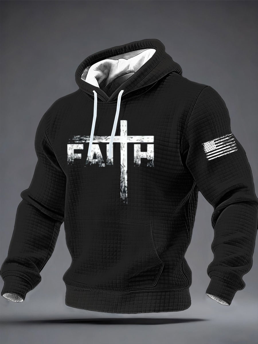 Sudadera con capucha Faith estampado -Fast Shipping para hombre