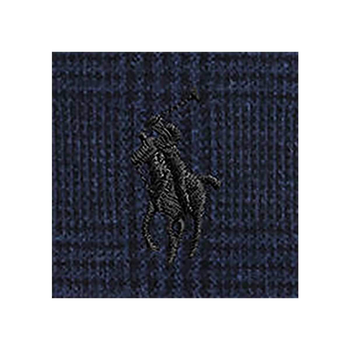 Classic Fit Glen Plaid Jersey Polo Shirt - 5