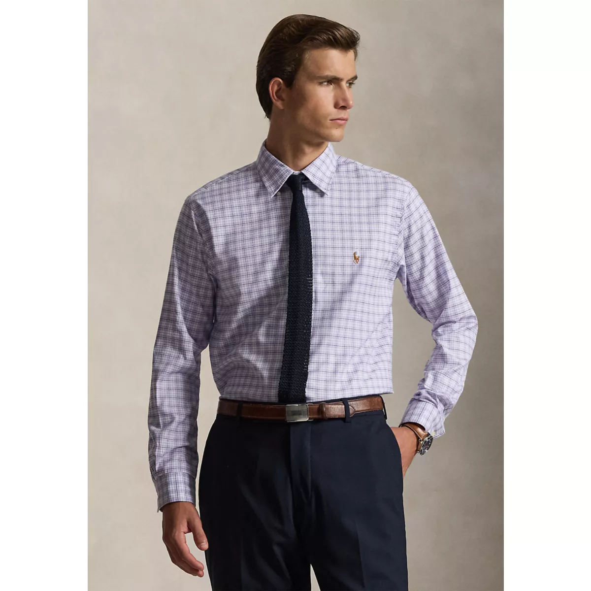 Classic Fit Performance Oxford Shirt - 1