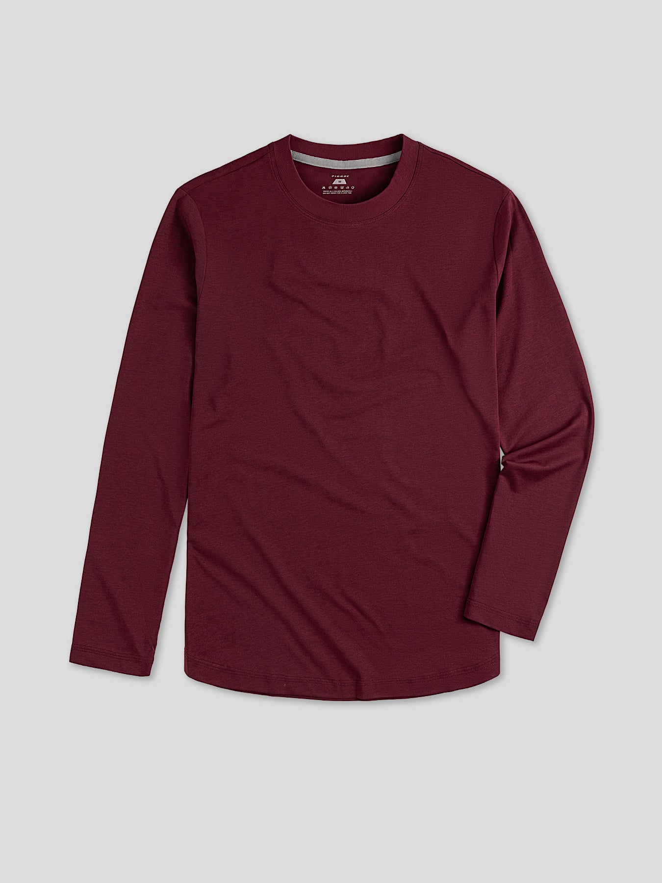 StaySmooth de corte entallado de manga larga Curve Hem Tee: 2024 New Colors