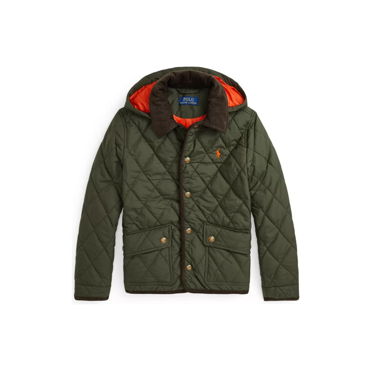 Boys 8-20 Hooded Barn Jacket - 1