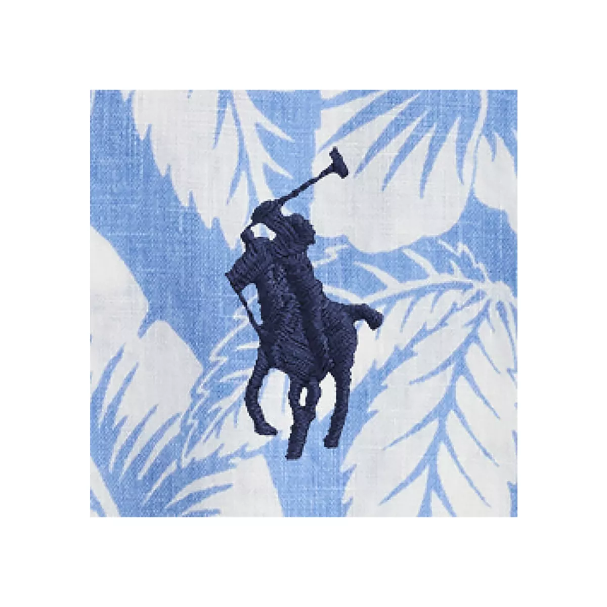Tropical-Print Linen Shirt - 6