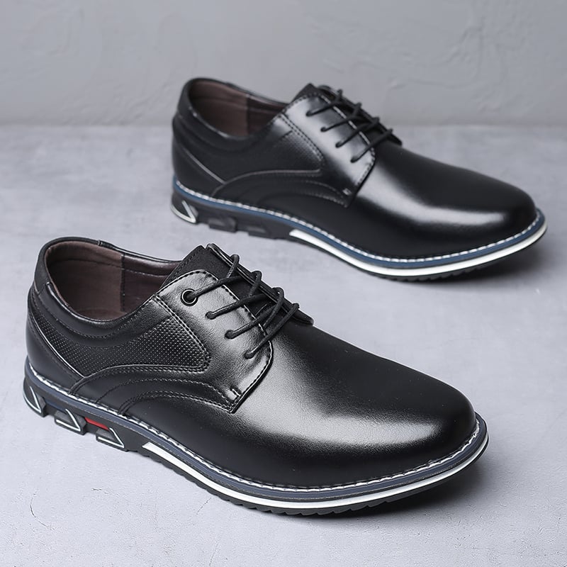 Zapatos British Style casual ejecutivo formal cuero para hombre