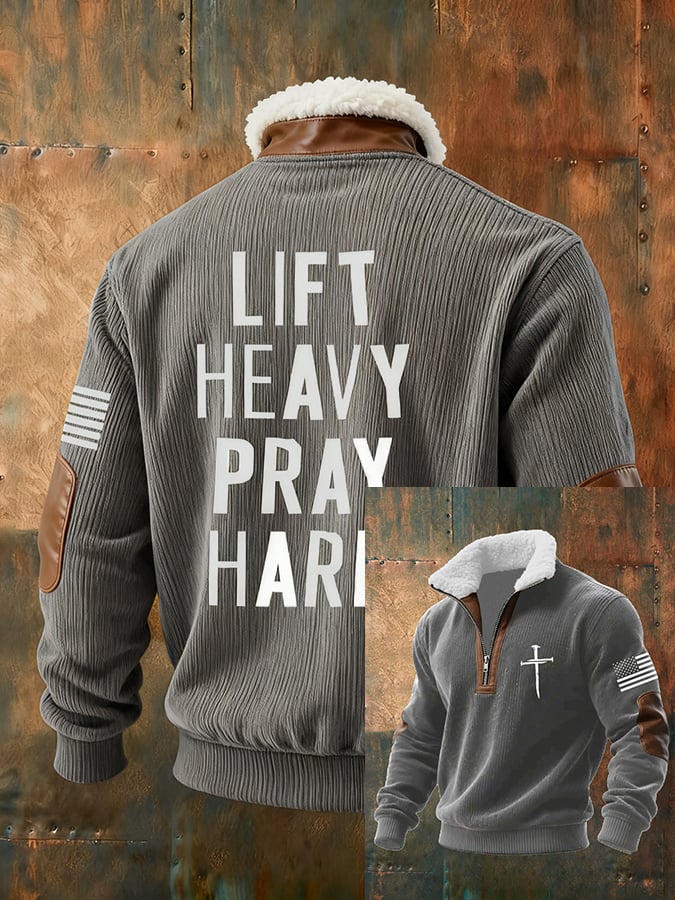 Sudadera Faith texturizado para hombre