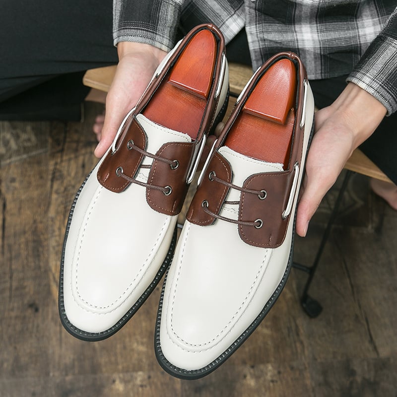 Zapatos High Quality clásico ejecutivo Men Dress cuero