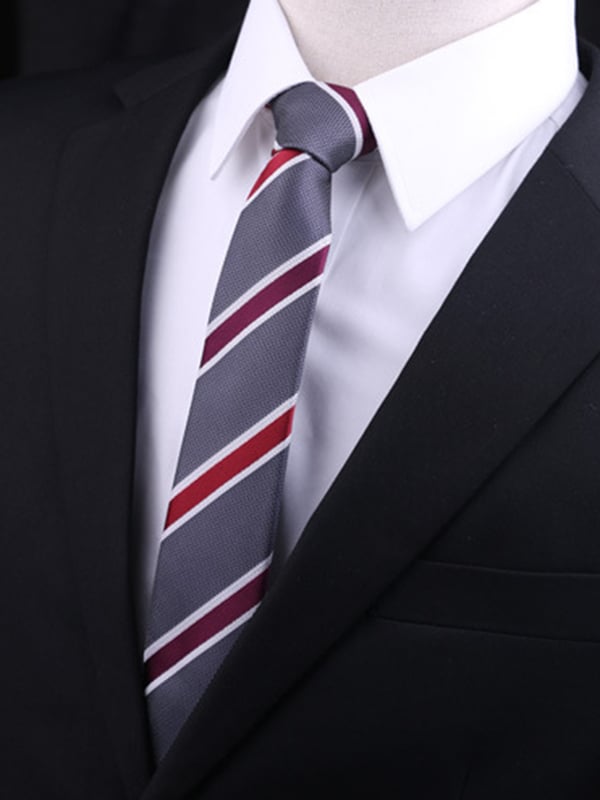 Camisa retro Gentleman Wedding Busines Tie para hombre