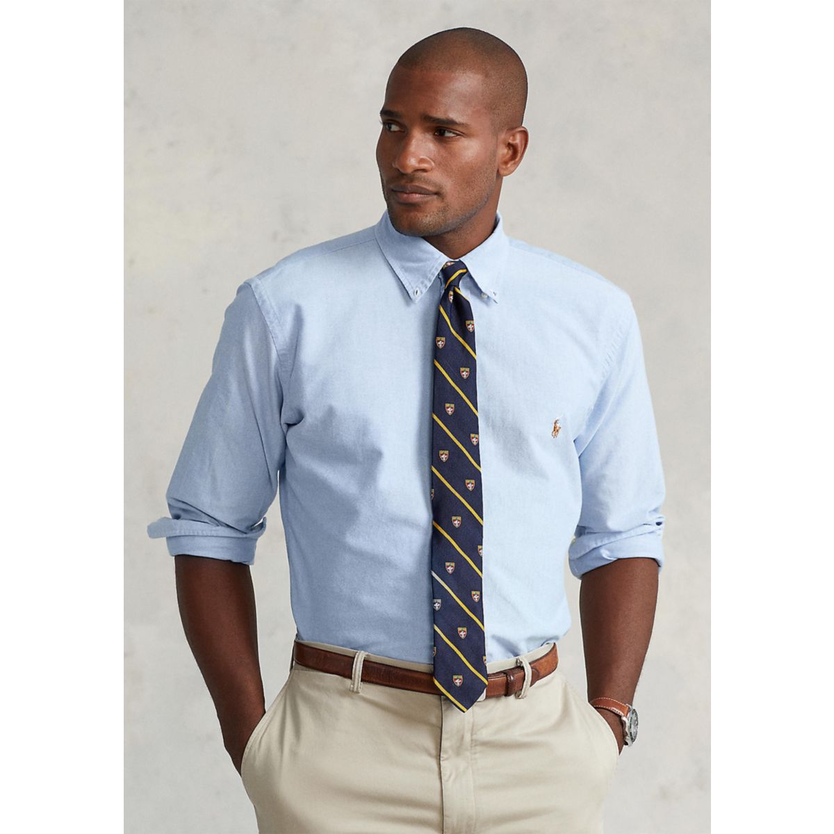 Big & Tall Classic-Fit Oxford Shirt - 1