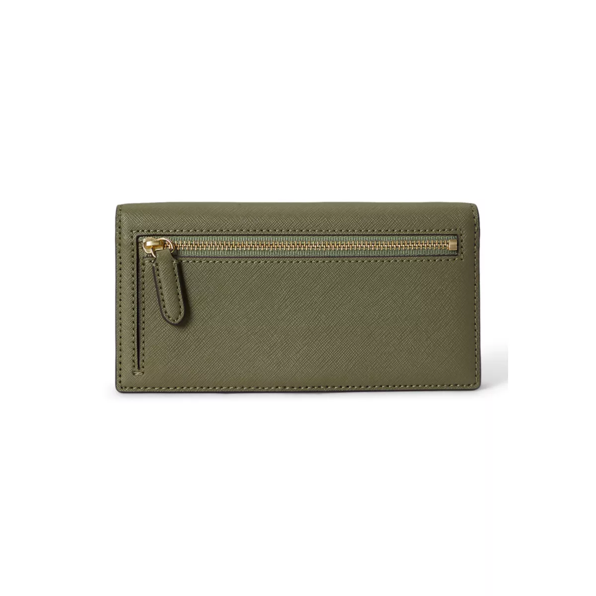 Crosshatch Leather Slim Wallet - 2