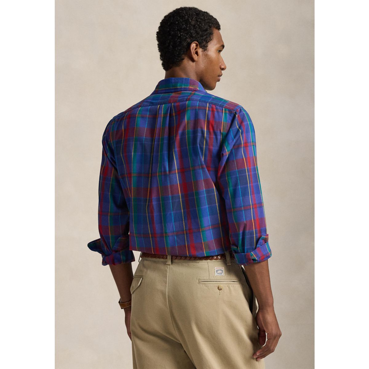Men's Classic Fit Plaid Performance Shirt - 2
