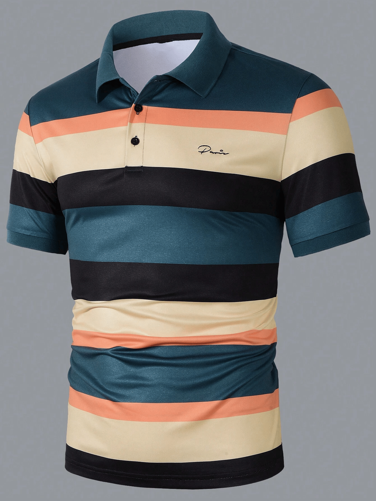 Camisa casual ejecutivo de moda polos para hombre