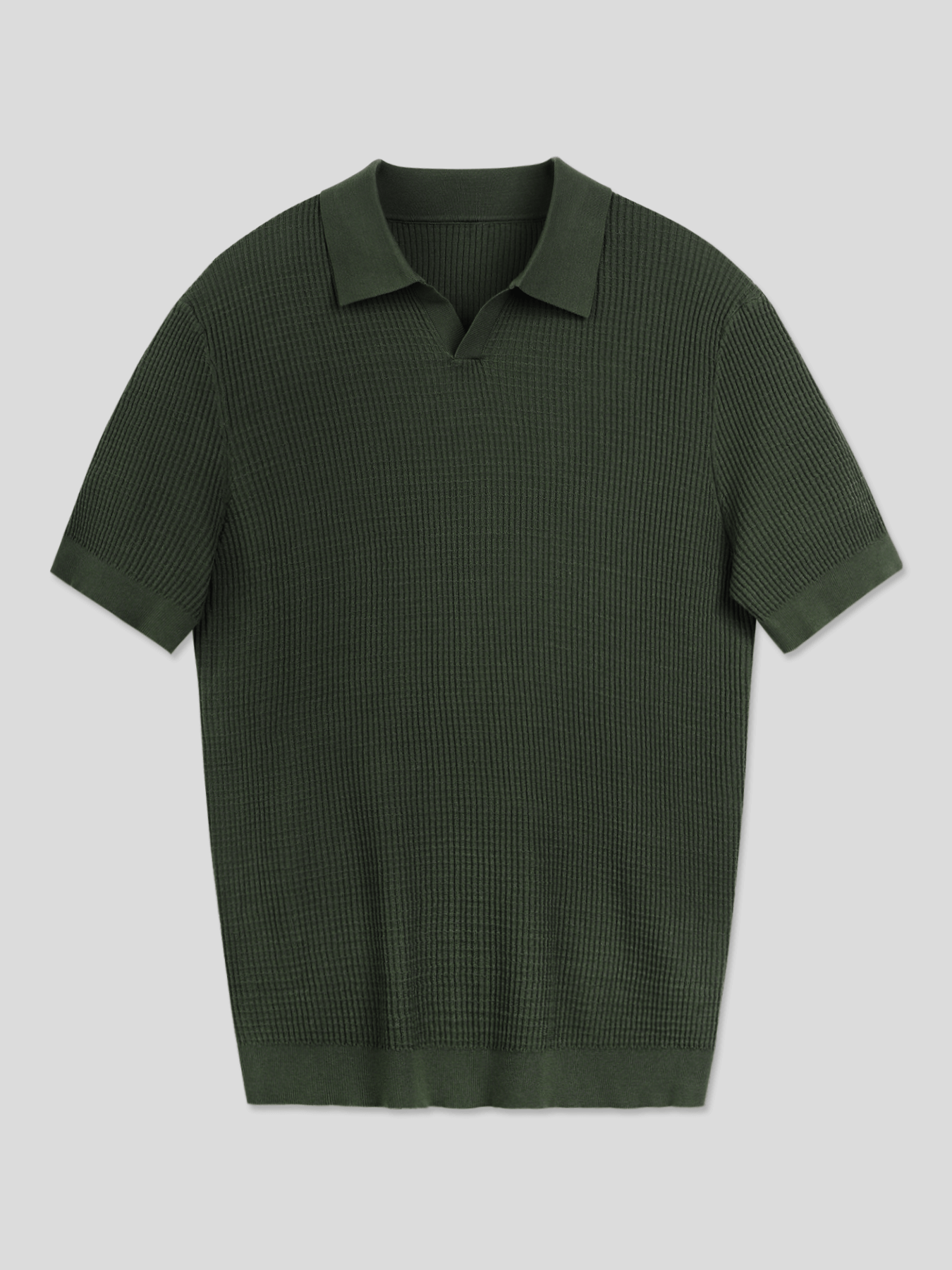 Flextejido Active tejidoted Buttonless Polo