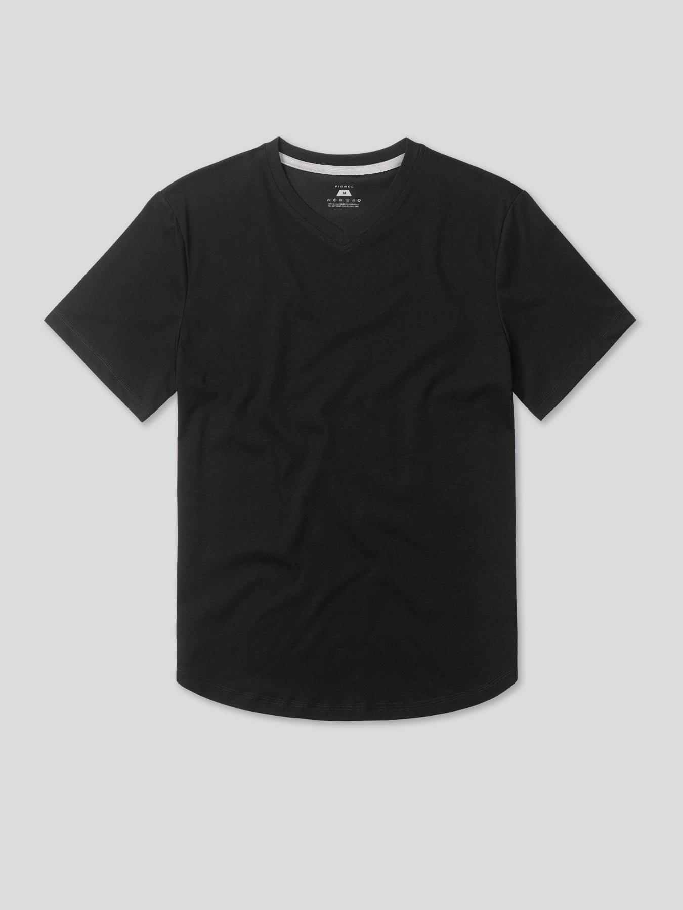 StayCool 2.0 V-neck Curve-Hem Tee: clásico Fit