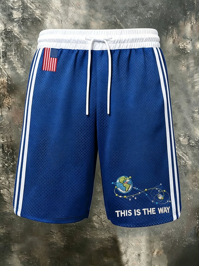 Shorts Artemis II Moon Landing Program Themed Space Enthusiast Trendy para hombre
