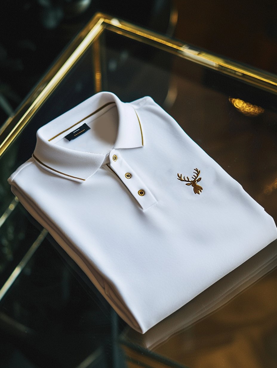Camisa polo ejecutivo casual Button de manga corta para hombre