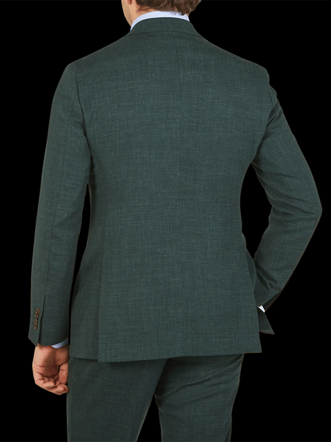 Retro Single Breasted bolsillo Design casual Suit para hombre
