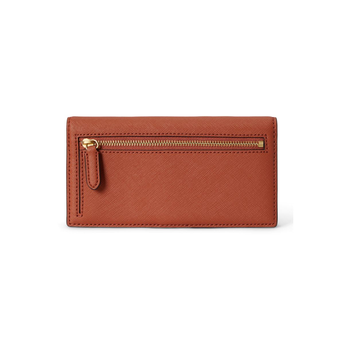 Crosshatch Leather Slim Wallet - 2