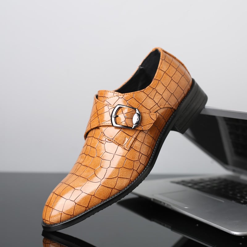 Zapatos ejecutivo formal Buckle para hombre
