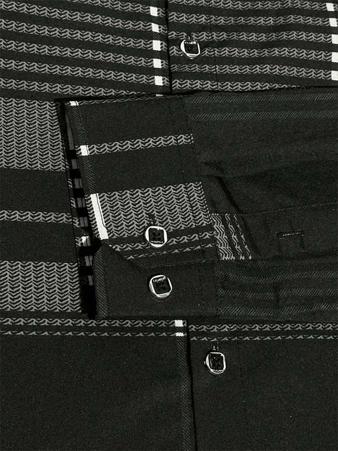 Camisa a cuadros ejecutivo casual para hombre