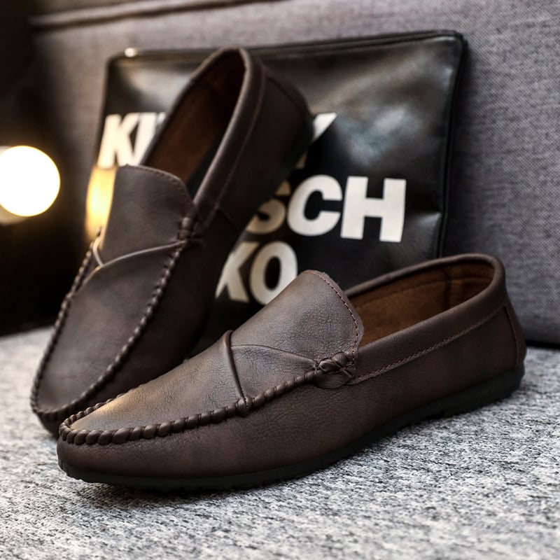 Zapatos Trendy British casual cuero para hombre