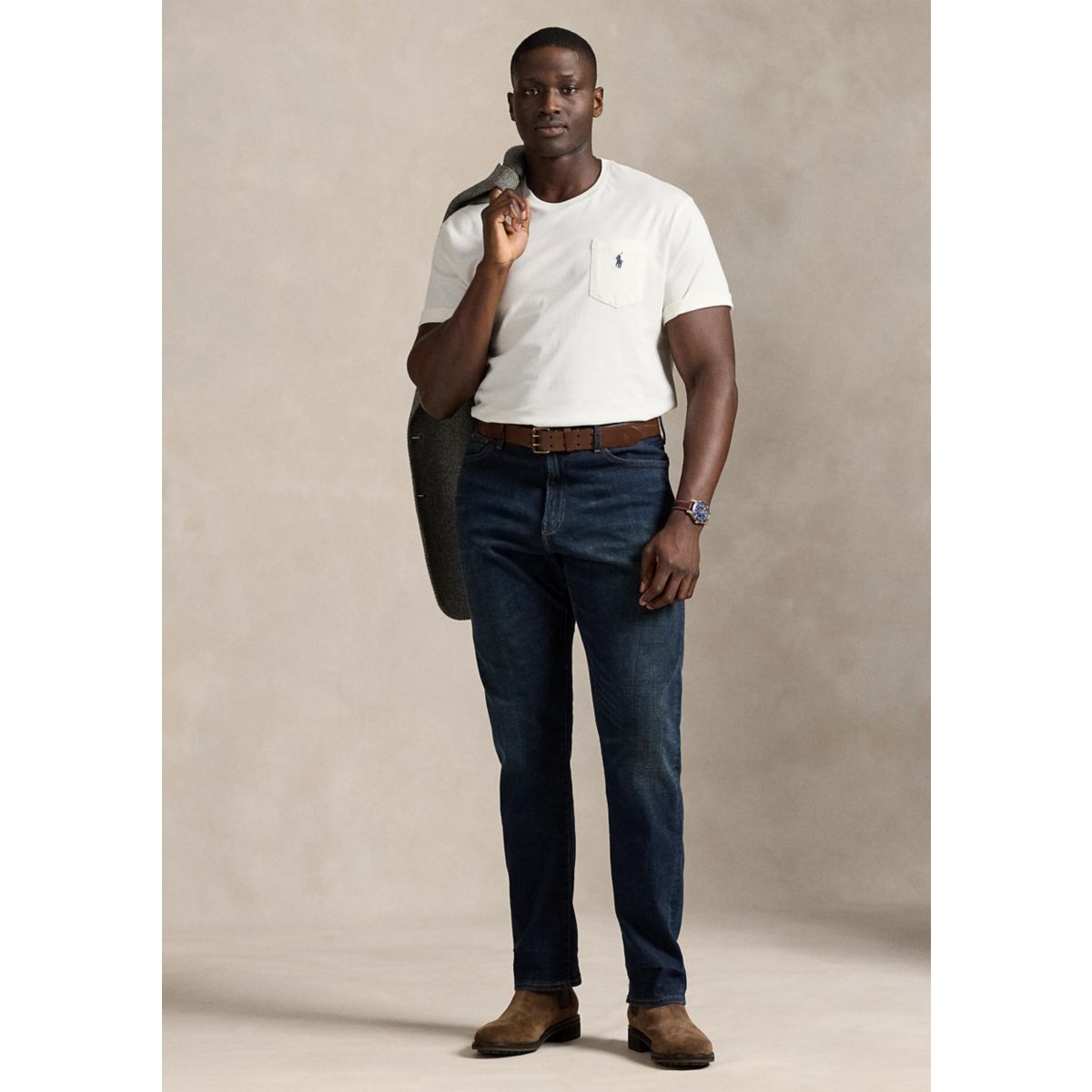 Big & Tall Jersey Pocket T-Shirt - 4