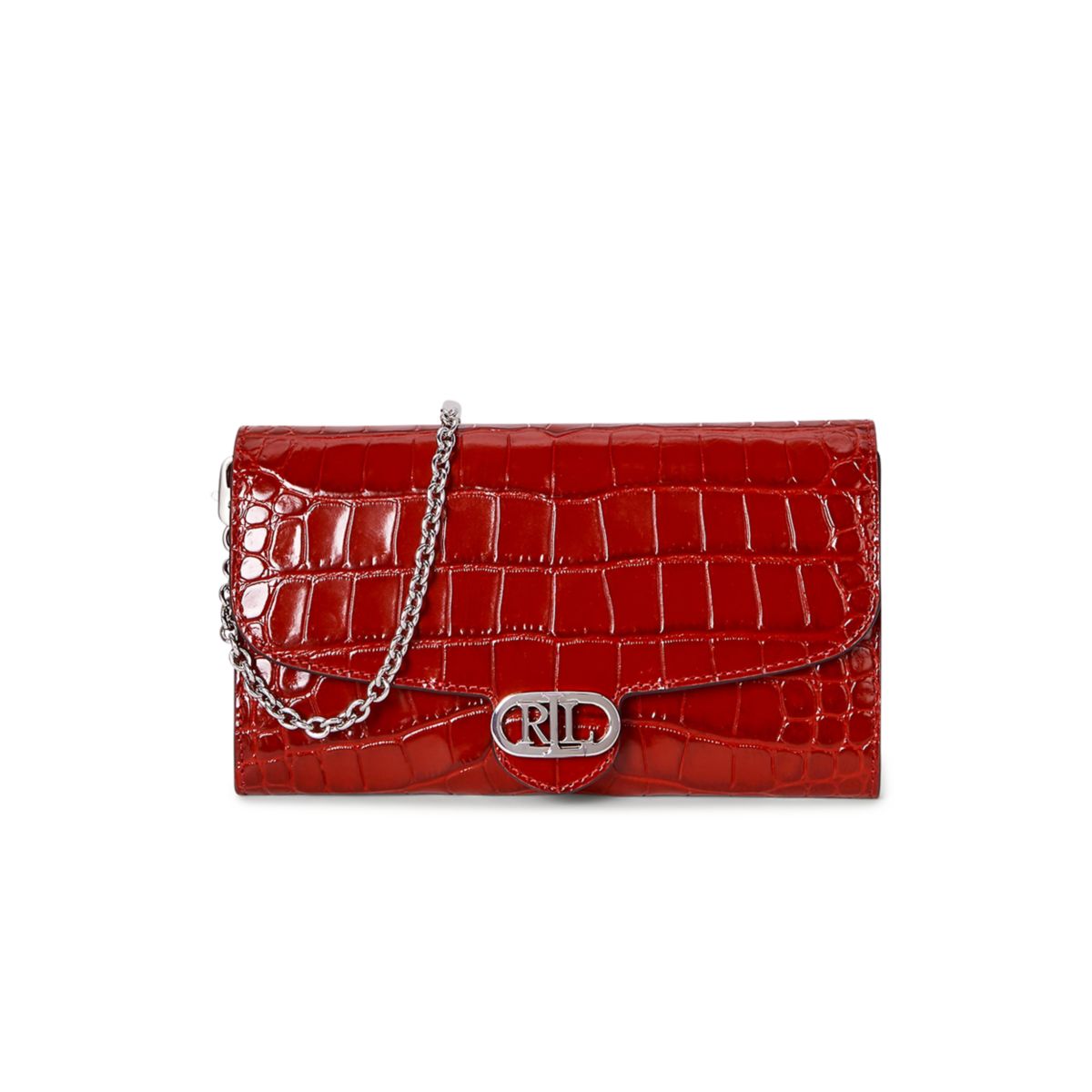 Croc Embossed Medium Adair Crossbody Bag - 3