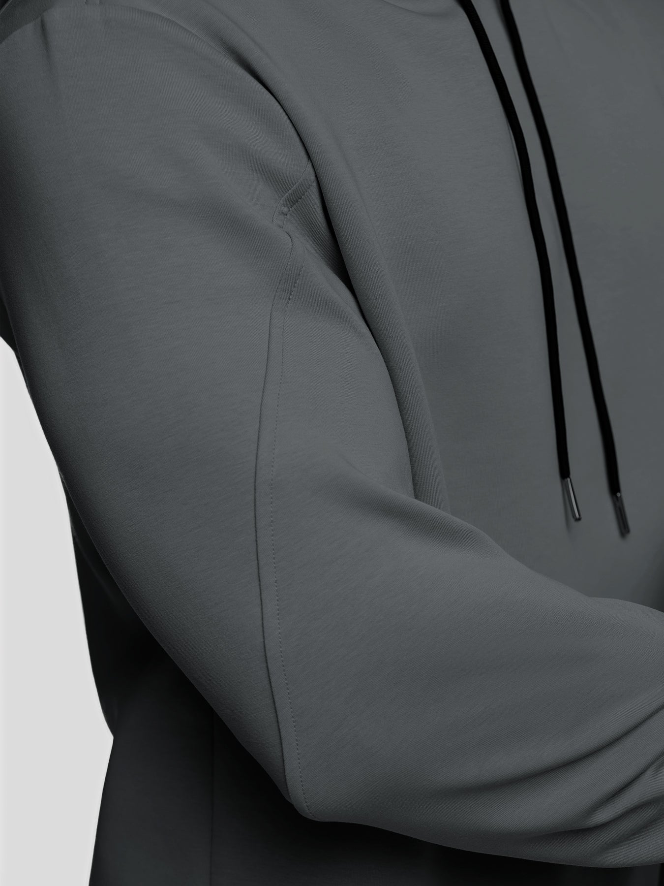 Sudadera CozySpacer Curve Hem con gorrasucha