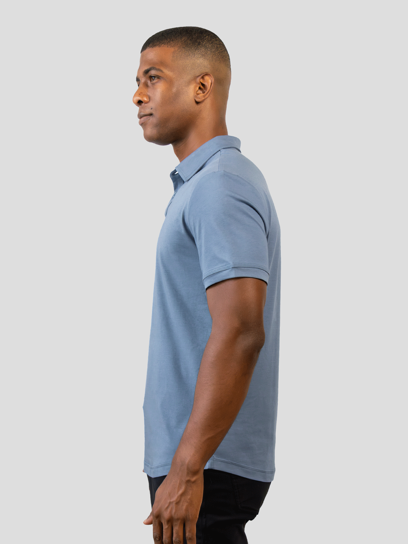 StayCool 2.0 de corte entallado Curve-Hem Polo: 2024 New Style