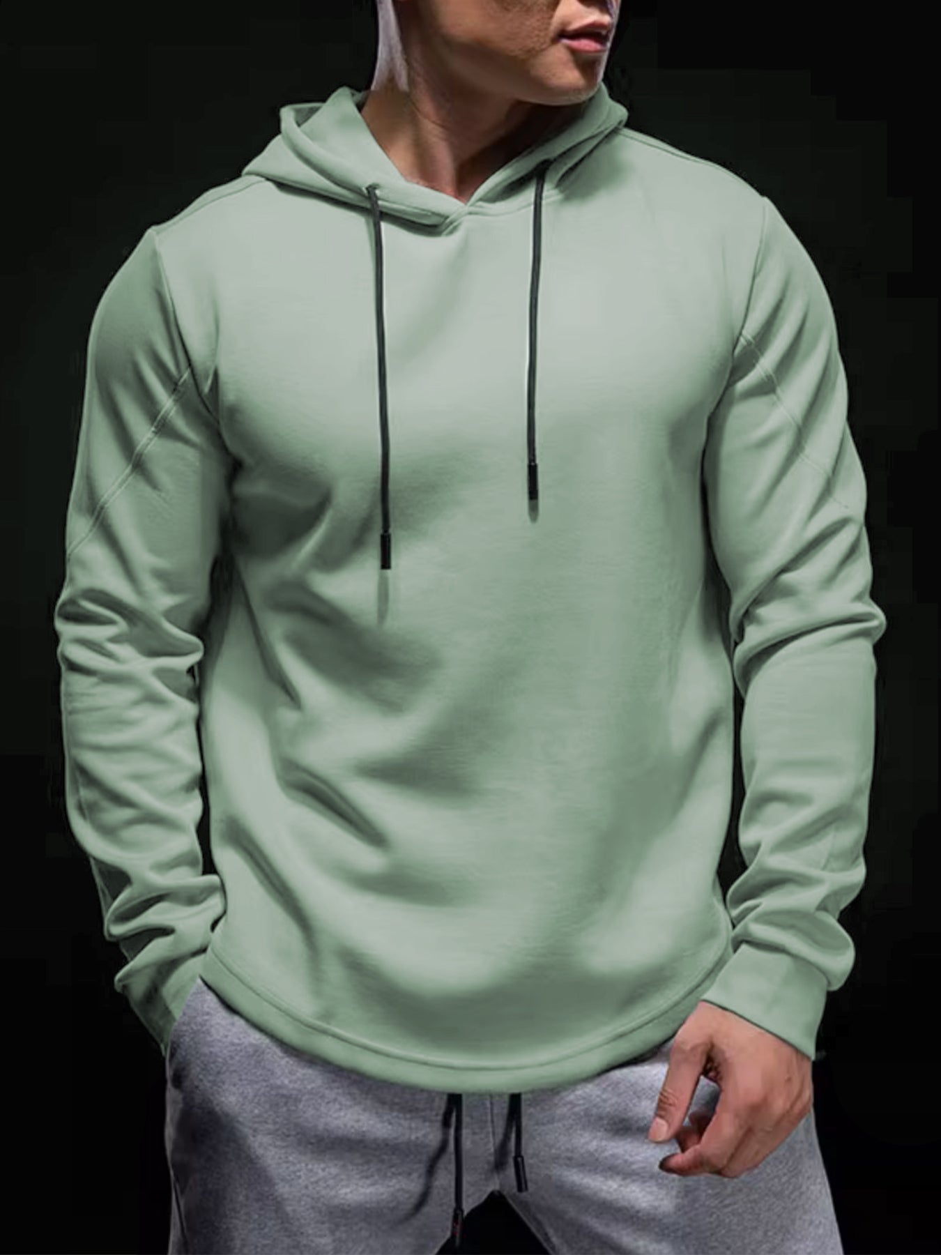 Sudadera CozySpacer Curve Hem con gorrasucha