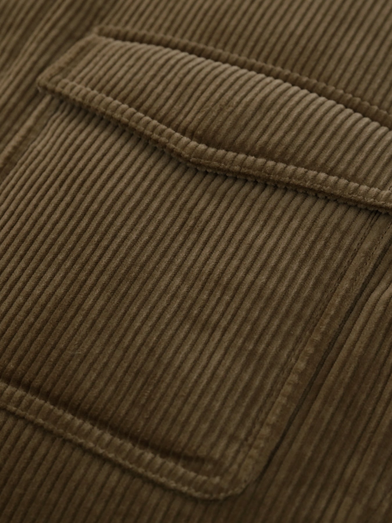 Chaqueta pana Quilted