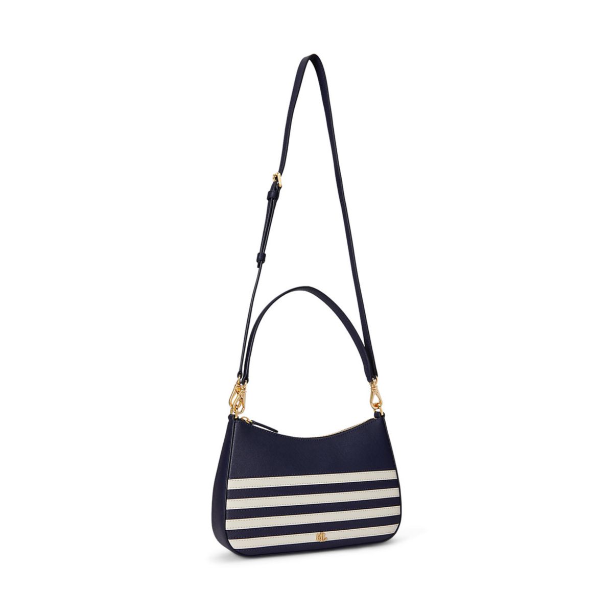 Striped Leather Medium Danni Bag - 6