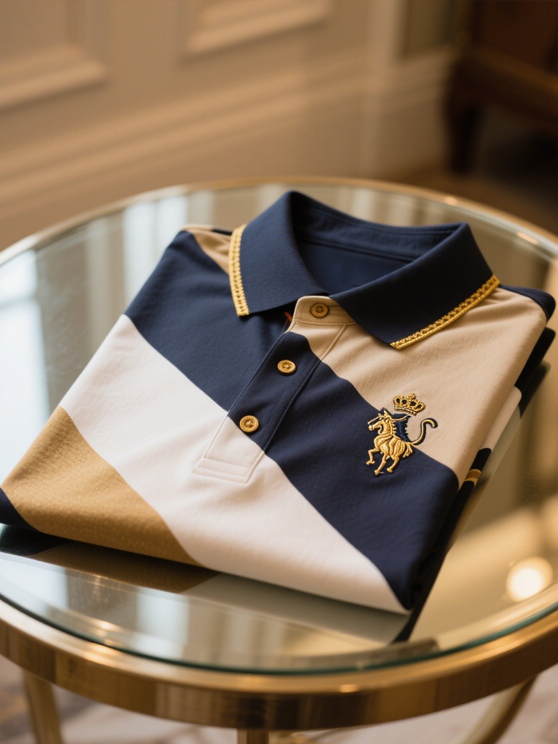 Camisa polo ejecutivo casual Button de manga corta para hombre