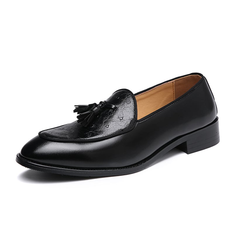 Mocasines British casual Pointed Tassel para hombre