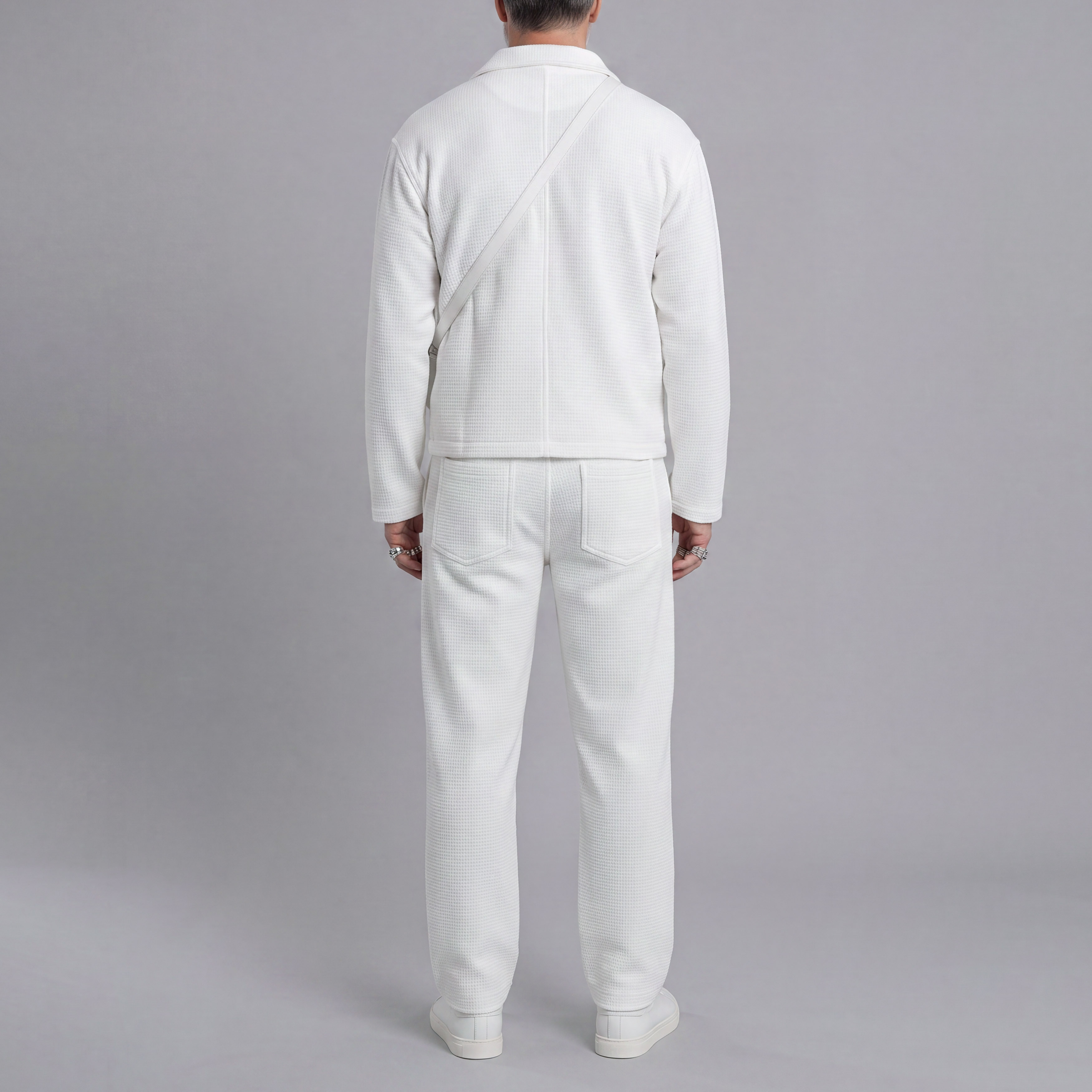 Chaqueta Solid-Color Sets para hombre