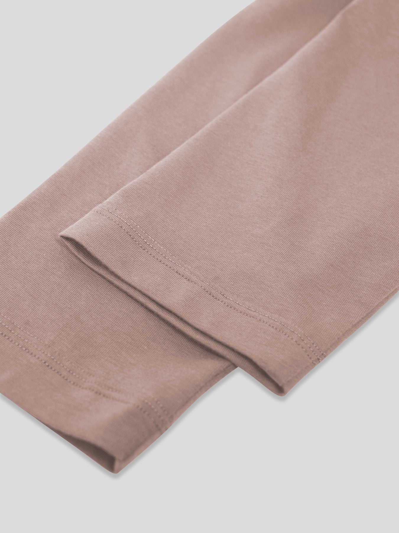 StaySmooth de manga larga Curve Hem Tee: de corte entallado