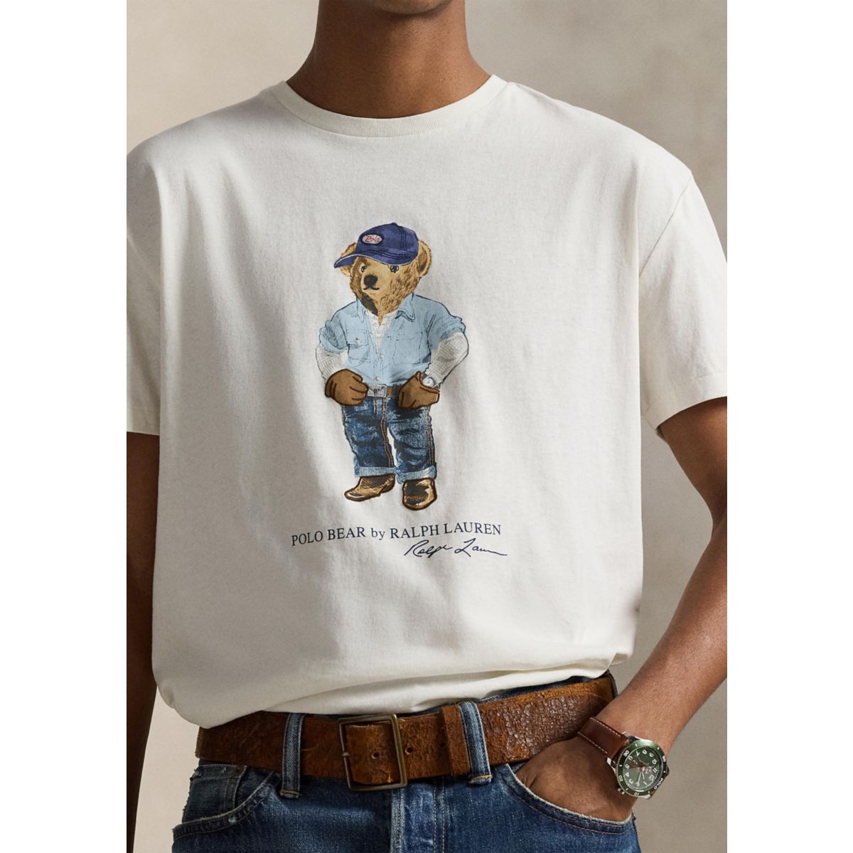 Classic Fit Polo Bear Jersey T-Shirt - 3