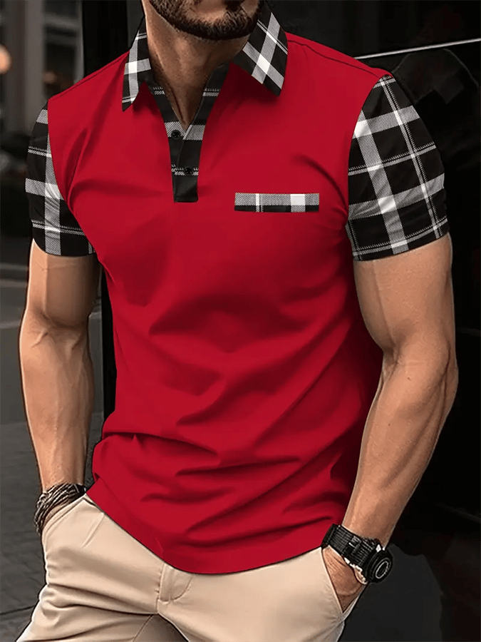 Camisa polo de modaable And Versatile ejecutivo casual para hombre