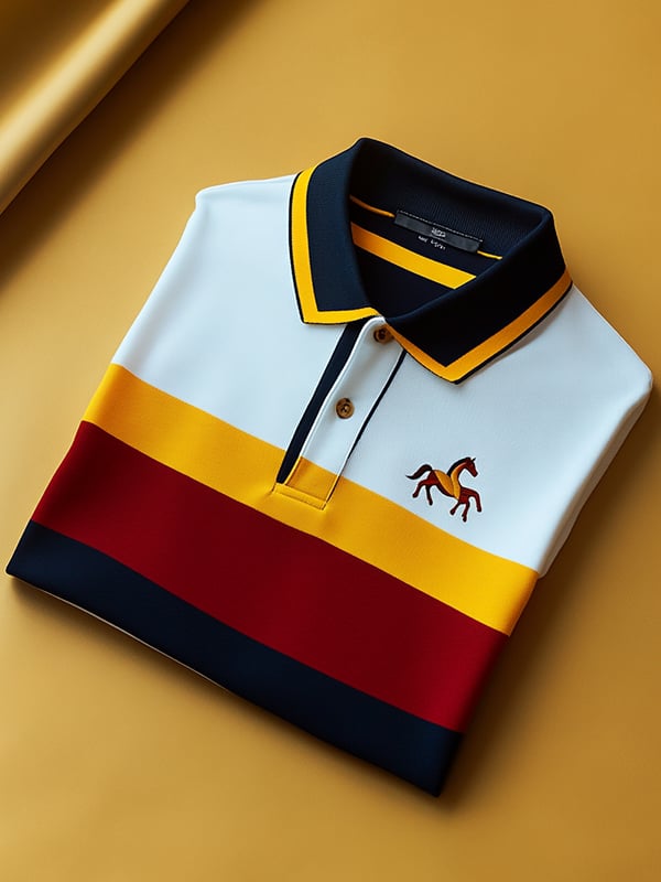 Camisa polo ejecutivo casual Button de manga corta para hombre