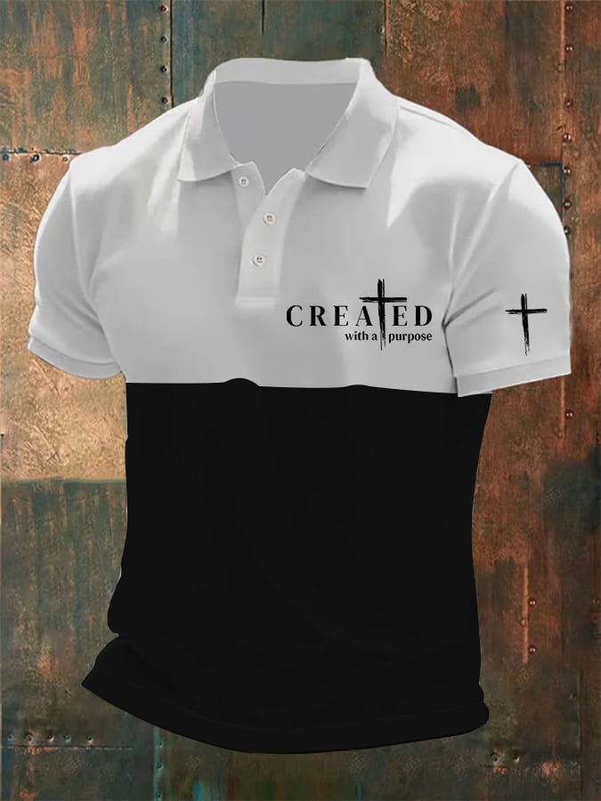 Camisa polo Faith casual Tops para hombre