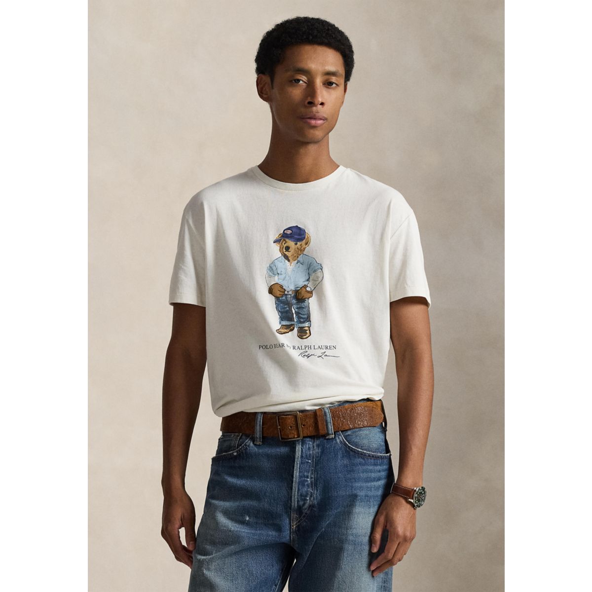 Classic Fit Polo Bear Jersey T-Shirt - 1