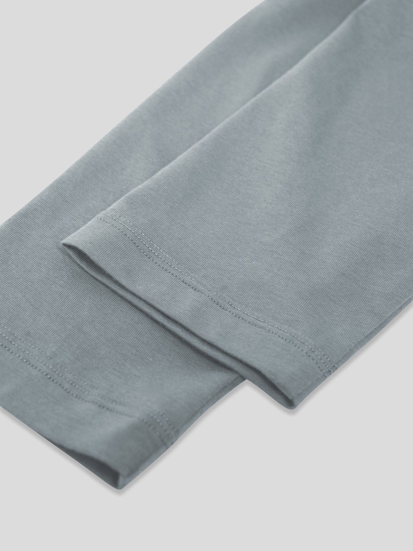 StaySmooth de manga larga Curve Hem Tee: de corte entallado
