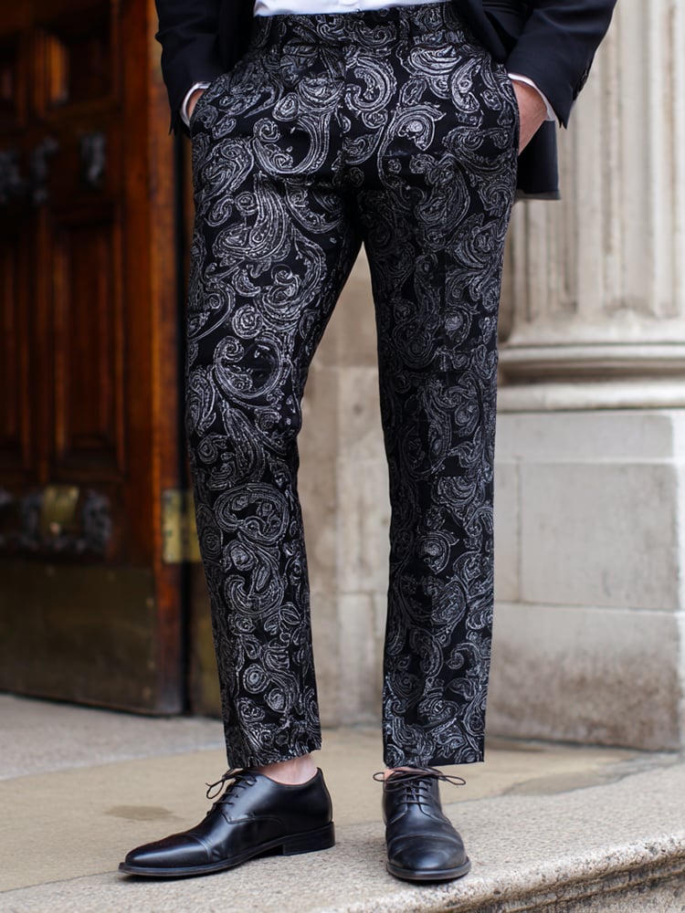 Casual de lujo Suit Trousers para hombre